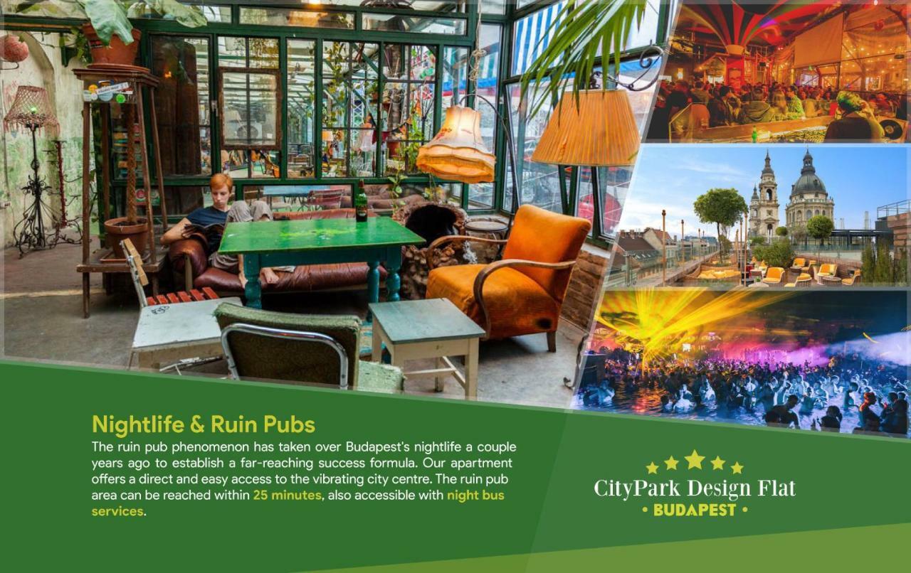 CityPark Design Flat Budapest Eksteriør billede